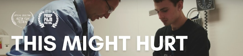 “This Might Hurt”: A Documentary and Discussion Panel about Unlearning Chronic Pain Banner